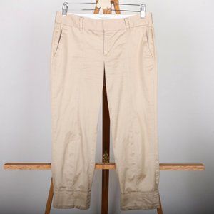 Banana Republic Martin Fit Khaki Casual Dress Pants Women's 8